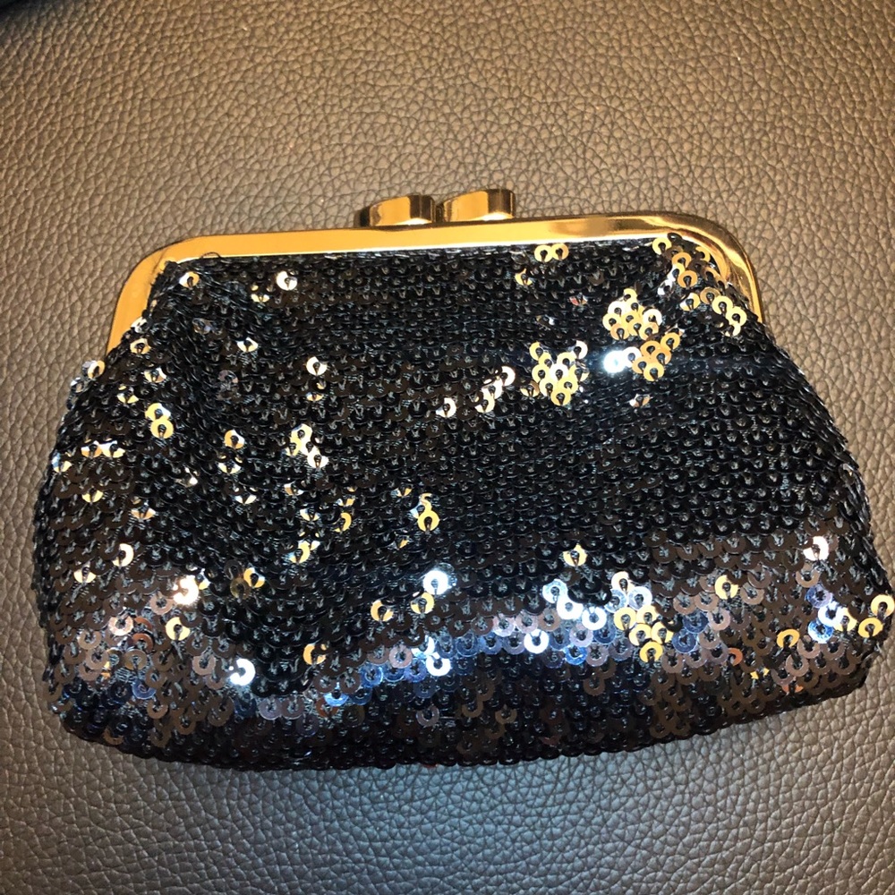 NWT Victoria Secret Small Sequin Clutch